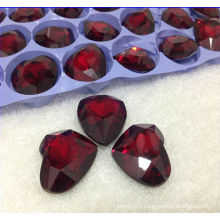 wholesale oval/fancy shape loose synthetic glass stone